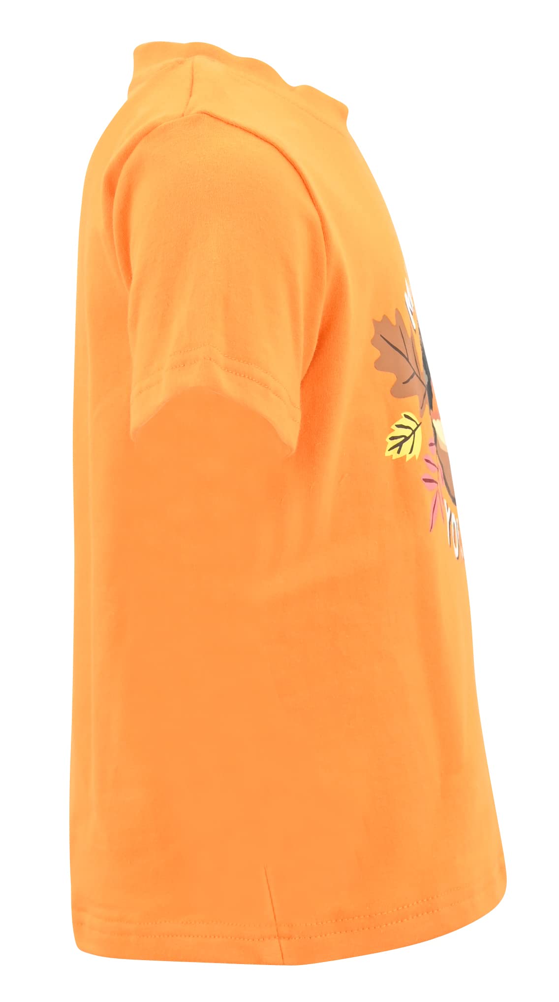 Boys Mr Steal Your Pie Funny Kids Thanksgiving Clothes T Shirt (2Y, Orange)
