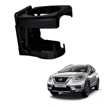 SPREADX Stylish Compact Size Foldable Car Glass/Cup/Bottle Holder Black Color Stand Universal Item 1 pcs for Nissan Kicks