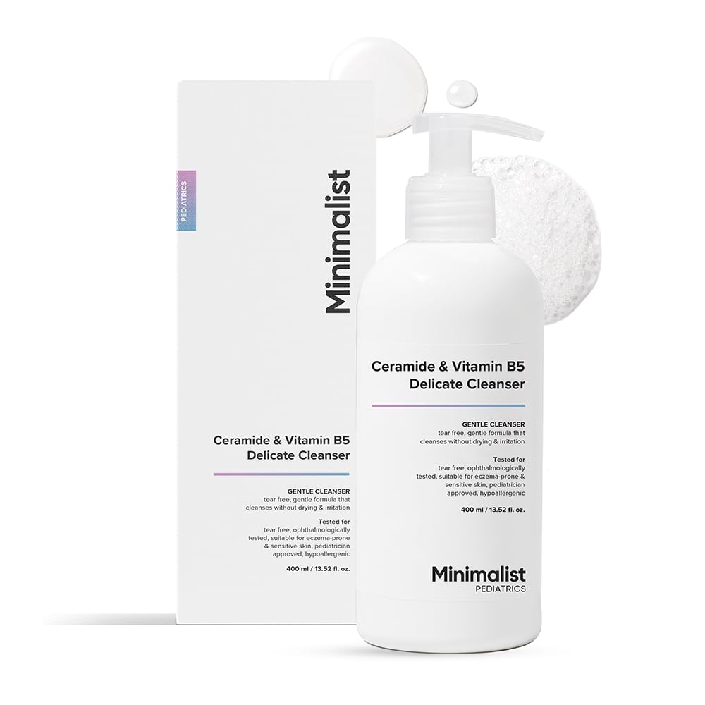 Minimalist Gentle Baby Body Wash For Bath From Head To Toe | Proven Safe & Pediatrician Approved Baby Wash For Daily Use | Tear-
