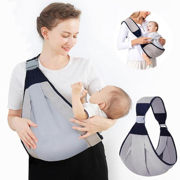MVM Enterprise Infant Baby Carrier  Adjustable Baby Sling for Newborn to Toddler  Ergonomic 3D Mesh Baby Wraps Carrier  Breat