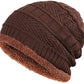 Mukhaksh Kids/Unisex/Boys/Girls Woolen Winter Brown Beanie Cap (78 Years) Winter Warm Hats