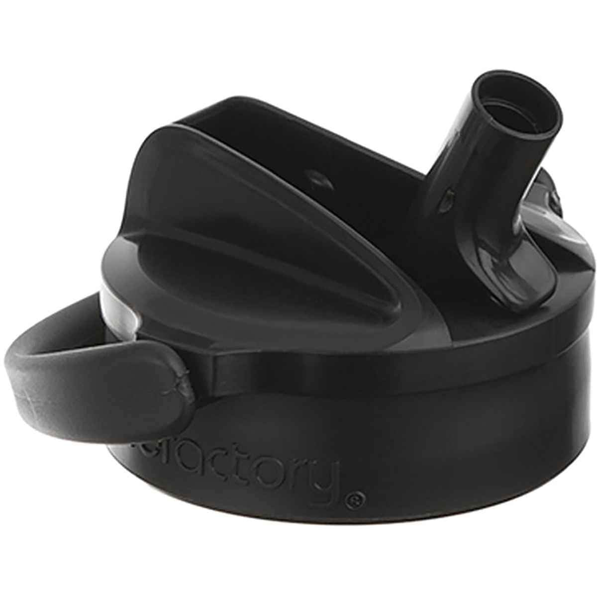 Lifefactory Bpa-Free Pivot Straw Cap For 12-Ounce, 16-Ounce, And 22-Ounce Glass Bottles, Onyx