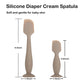 Roxanepig 2 Pack Baby Diaper Cream Spatula - Baby Diaper Rash Cream Applicator For Butt Paste Diaper Cream - Diaper Cream Brush