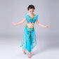 Dh Gorgeous Girls Princess Jasmine Fancy Costume Dress & Pants For Little Girls 5-6 Years