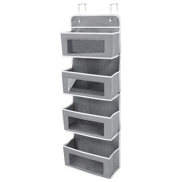 MERISHOPP Hanging Wardrobe Organiser Baby Nappy Clothes Toy Storage Tidy Rack 4laryer|Home & Garden|Household Supplies & Cleani