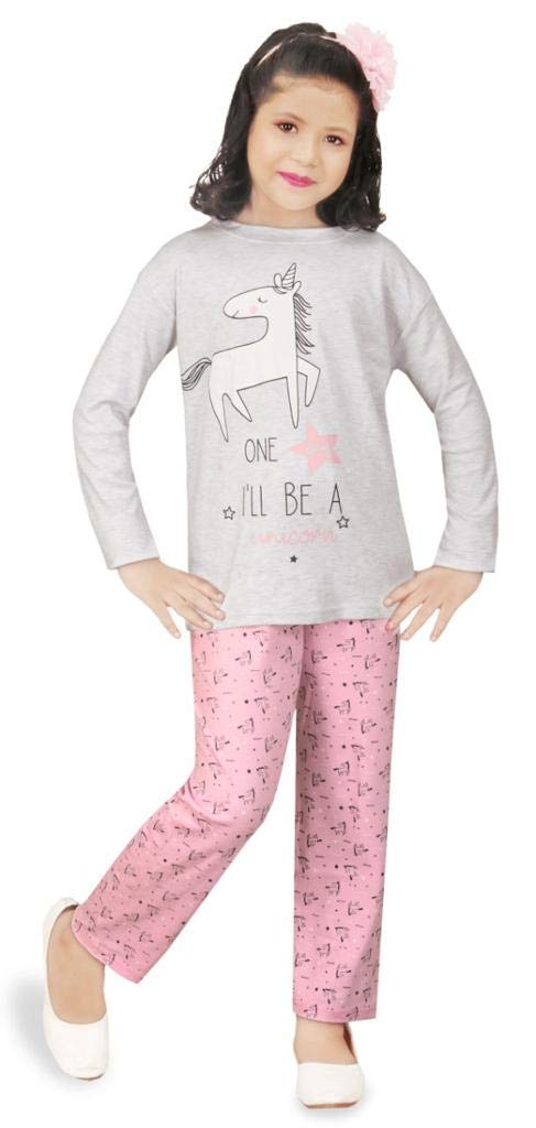 Kaboos 100% Cotton Printed Night Suit (6 Years)