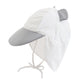 Cuddle Club Baby And Toddler Adjustable Sun Hat | Upf 50+ All-Day Uv Protection For Infant 'S Head & Neck - Bear Grey M