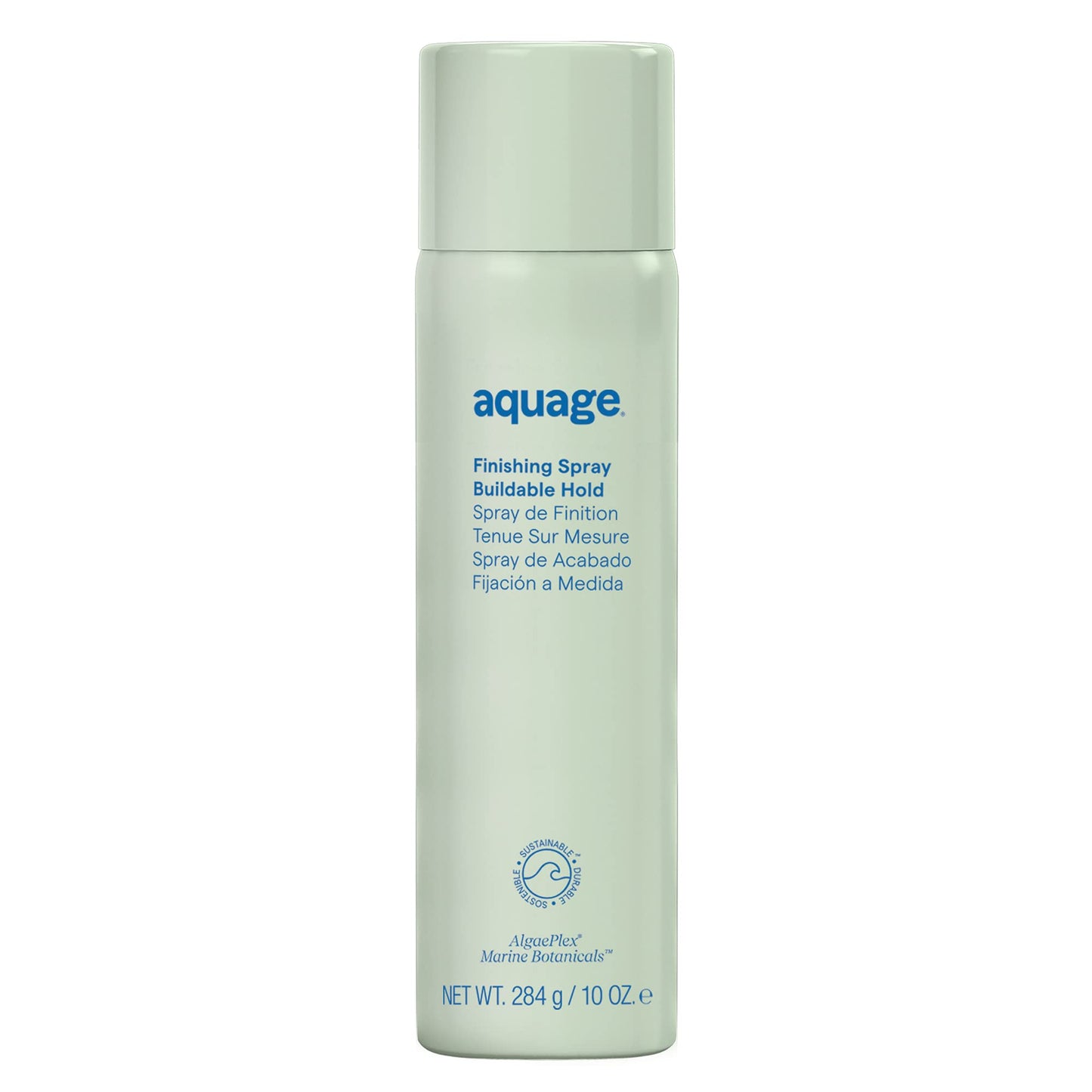 Aquage Finishing Spray, Firm Hold Hairspray, Delivers Humidity Resistance And Lasting Style Retention With Max Shine High Voc, 1