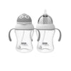 Mum To Mum Leak-Proof Easy-Drinking Space Robot Straw Cups 8Oz For 6+ Months, 2 Pack, Mm203A
