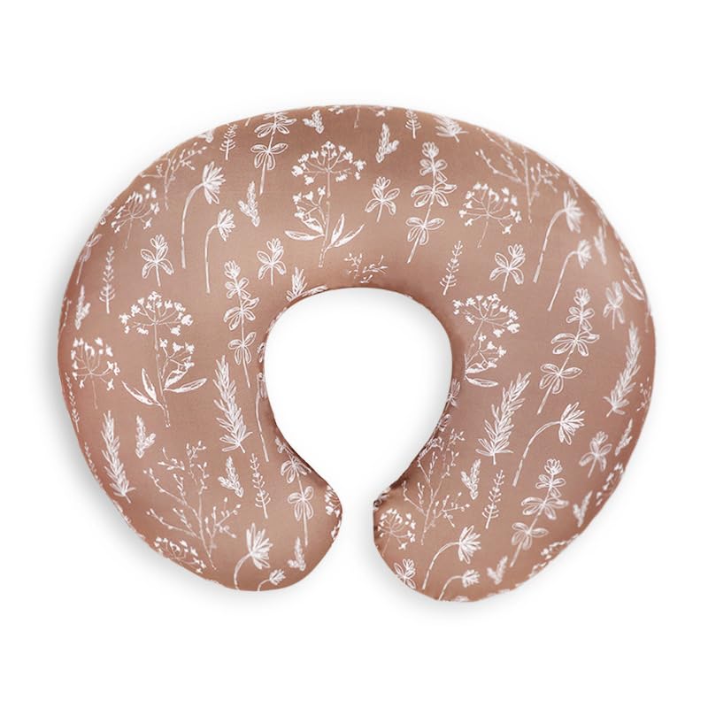 Little Jump Nursing Pillow Cover Slipcover For Breastfeeding Pillows, Soft And Comfortable Safely Fits On Standard Infant Nursin