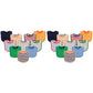 Luvable Friends Unisex Baby Cotton Terry Bibs, Boy Stripe, One Size