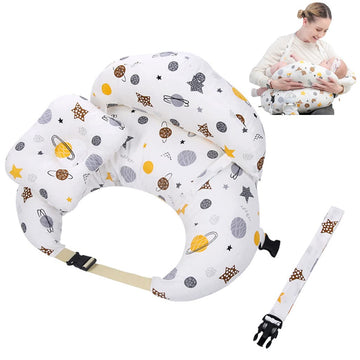 Snowie Soft Baby Feeding Pillow For Mom Breastfeeding, Nursing Pillow With Infant Support Cushion, Multi Nursing Pad With Remova