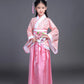 Lazutom Girls' Ancient Chinese Traditional Hanfu Dress Fancy Dress Christmas Party Dress (160:Recommended Height:155-160Cm, Pink