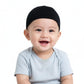 Zoas Namaz Cap For Kids (Baby Boy) Topi Islamic Cap For Mulsim In Black Colour 100% Cotton Stretchable And Soft Shiny