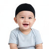 Zoas Namaz Cap For Kids (Baby Boy) Topi Islamic Cap For Mulsim In Black Colour 100% Cotton Stretchable And Soft Shiny