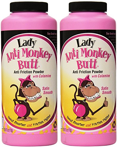 Anti Monkey Butt Lady Powder, 2 Count