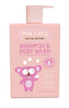 Jack N' Jill Natural Bathtime Kids Shampoo And Body Wash - Suitable For Sensitive Skin, Dermatologically Tested, Color And Soap