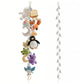 Handwoven Cotton Soft Toy Storage Organizer Hanging Rope (74.8 Inch)