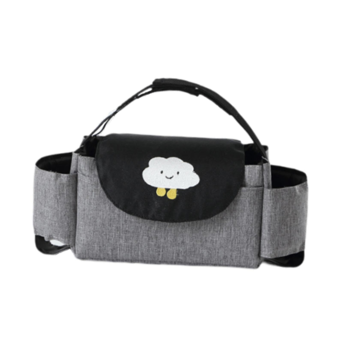 BNF Strollers Organizer Bag Container Baby Diaper Bag for Pushchair Strollers Pram Black Gray Cloud | Baby | Strollers & Accesso
