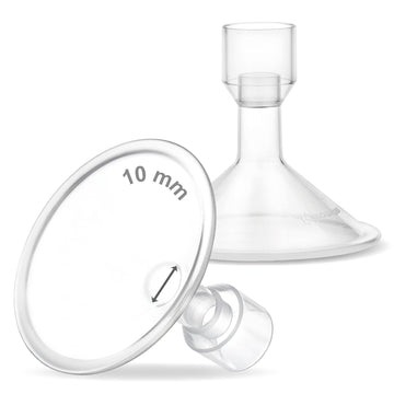 Maymom Myfit 10 Mm Small Shields, Compatible With Medela Breast Pump- Personalfit, Freestyle, Harmony, Maxi, Flex Connector, Con