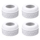 4Pcs Bottle Nipple Collars Rings, Compatible With Dr. Brown'S Narrow Plastic & Glass Bottles Bottles 4Oz & 8Oz No Leak Or Spills