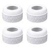 4Pcs Bottle Nipple Collars Rings, Compatible With Dr. Brown'S Narrow Plastic & Glass Bottles Bottles 4Oz & 8Oz No Leak Or Spills