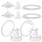 Maymom Pump Parts Compatible with Spectra S1 S2 9 Plus Electric Breastpump, 13mm Flange Valve Tubing Backflow Protector, Not Ori