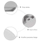 Food Catching Baby Placemat With Suction - Non-Slip Placemats For Kids With Strong Suction Silicone Placemats Suction Babies Tod