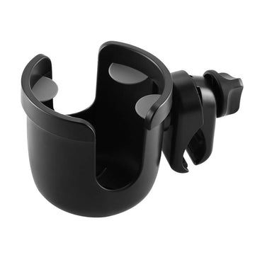 Accmor Stroller Cup Holder, Universal Cup Holder, Bike Cup Holder, 360 Rotatable Large Caliber Drinks Holder For Stroller, Bike,
