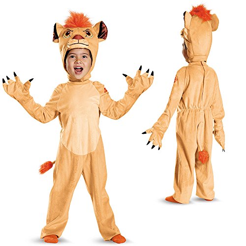 Disguise Disney Junior Kion Lion Guard Deluxe Toddler Boys' Costume, L (4-6)