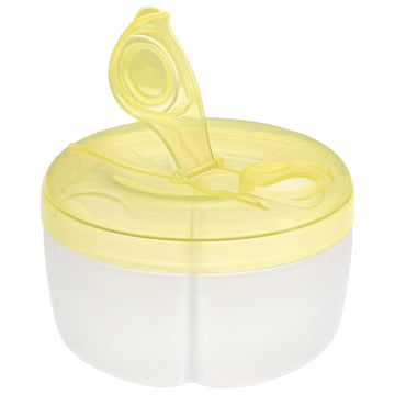 Accmor Baby Formula Dispenser On The Go, Formula Container To Go, Non-Spill Rotating Three-Compartment Formula Dispenser And Sna
