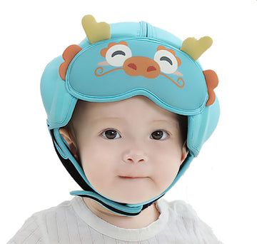 Baby Safety Helmet For Crawling & Walking - Ultra Lightweight Adjustable Infant Head Protector 10-24 Months, Breathable Anti-Col