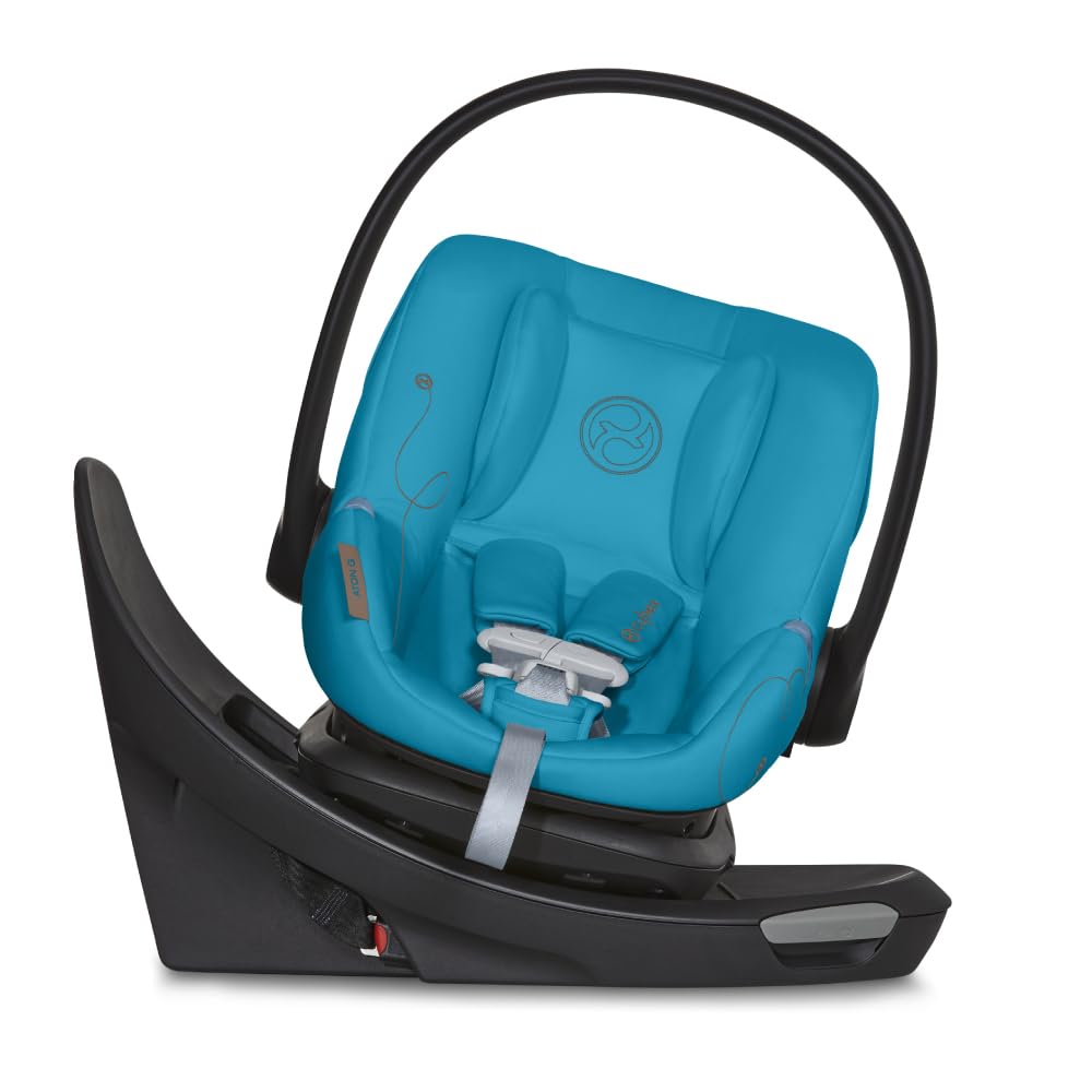 Cybex Aton G Swivel Infant Car Seat with 180-Degree Rotate, Linear Side-Impact Protection, 11-Position Headrest, SensorSafe & Sa