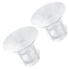 2PCS Flange Insert 17mm Compatible with Medela/Spectra/Willow/TSRETE/Momcozy S9/S12/S9Pro/S12Pro Breastpump 24mm Shields, Reduce