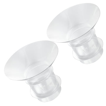 2PCS Flange Insert 17mm Compatible with Medela/Spectra/Willow/TSRETE/Momcozy S9/S12/S9Pro/S12Pro Breastpump 24mm Shields, Reduce