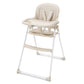 Babilous Foldable High Chair, High Chairs for Babies and Toddlers, Dining Chairs and Eating Chair with Adjustable Tray and 5 Poi