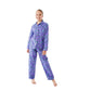 MAISHA CREATION Kids Cotton All Over Print Nightsuit |Lapel Neck, Long Sleeves and ButtonUp Front Top Elastic Waistband Pant| 