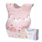 Sunveno Disposable Bibs, Baby Disposable Bib Leak-Proof Liner & Reusable Fastener, 20 Pieces