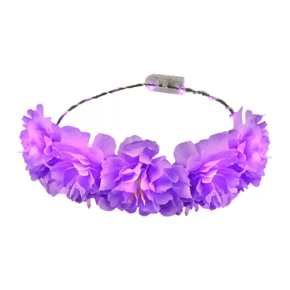 Blinkee Light Up Perfect Bloom Purple Glowing Fairy Halo Crown