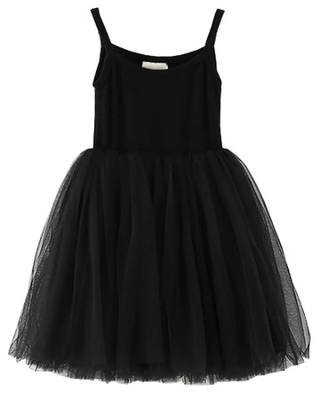 Jnklwpjs Baby Girls Tutu Dress Sleeveless Infant Toddler Princess Party Tulle Sundress Black 92Cm