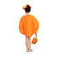 Etistta Halloween 3Pc Pumpkin Costume For Kids Children Cosplay Party Clothes (Orange)