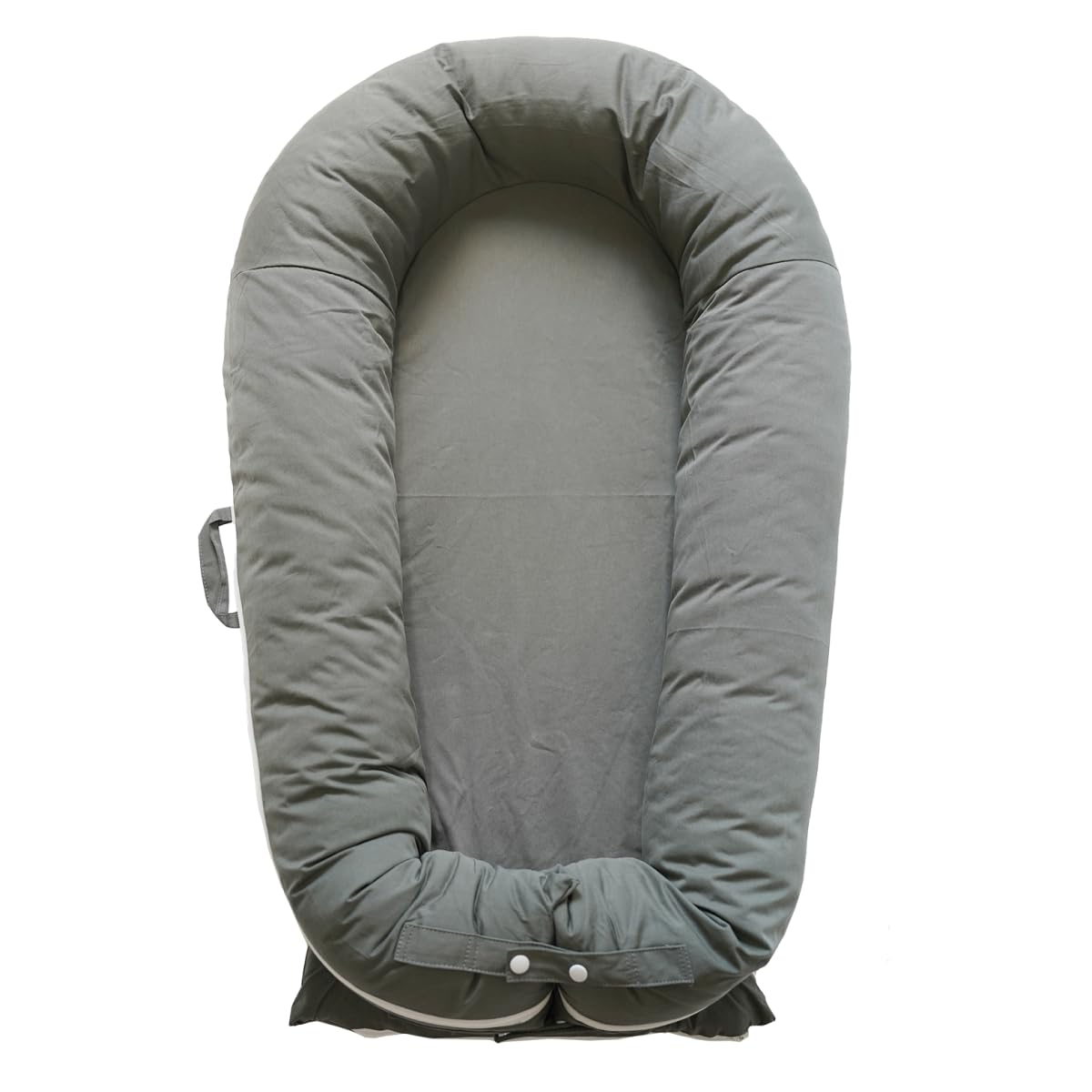 Coocoobaby Deluxe Infant Lounger, Baby Nest Cover For Baby Girls & Boys, Newborn Essentials For Baby 0-12 Months, 100% Cotton, P