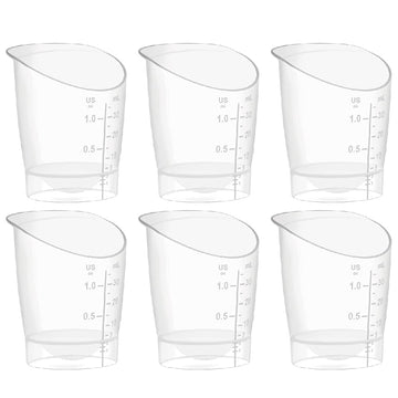Maymom Baby Feeding Cup, Reusable and Disposable Short-Term Infant Feeding Cup for First Milk Collection, 1 oz, 6 Count