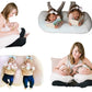 Twin Z Pillow The 6 Uses In 1 Twin Pillow ! Grey Plus Free Travel Bag!