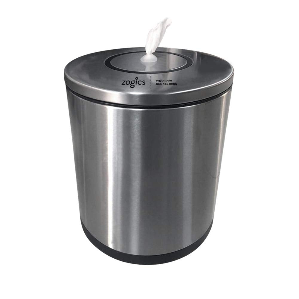 Zogics Tabletop Stainless Steel Wipe Dispenser