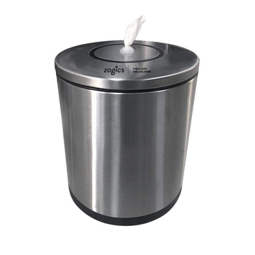 Zogics Tabletop Stainless Steel Wipe Dispenser