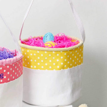 Dibsies Soft And Light Easter Basket (Unpersonalized Yellow)