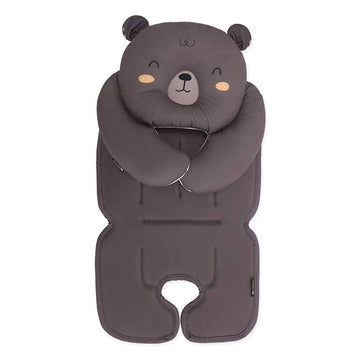 Babymoor Baby Cooling Pad - Bear Liner Seat Pad For Car, Multifunctional Seat Stroller Insert, Breathable Pillow For Newborn & I