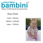 Bambini Preemie One Pack Terry Sleep & Play