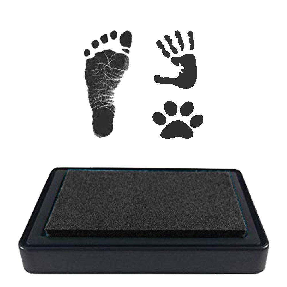 Ink Pad For Baby Footprint, Baby Handprint, Paw Print Pad, Create Impressive Keepsake Stamp, Non-Toxic Ink Pad, Perfect Baby Sho